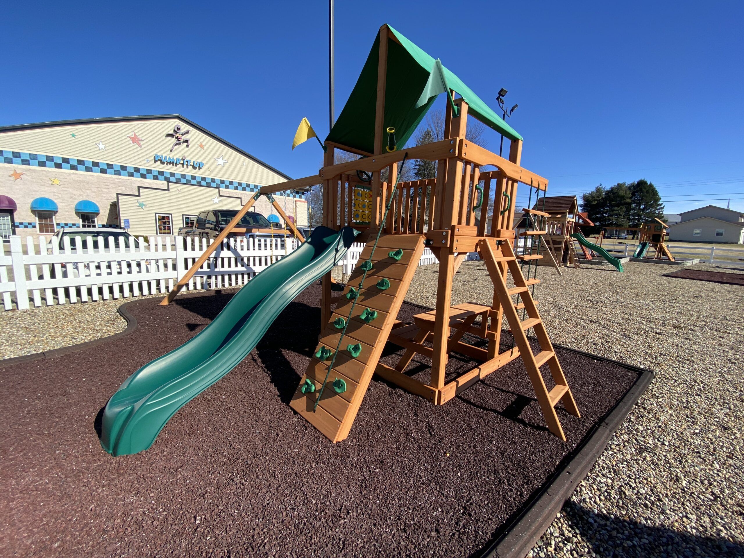 backyard outdoor swing sets