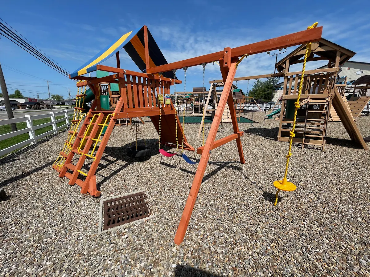 Mystic Mountain Swing Set