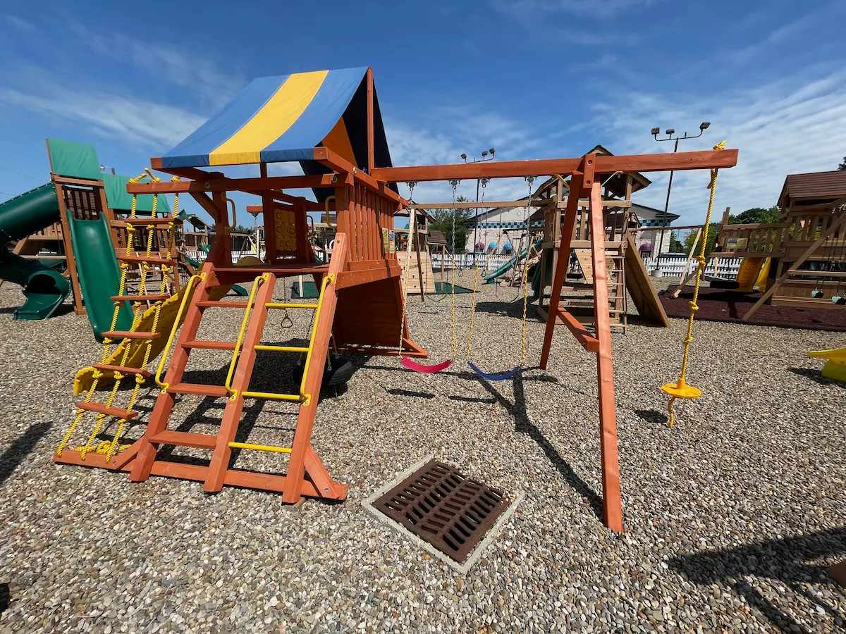 Mystic Mountain Swing Set