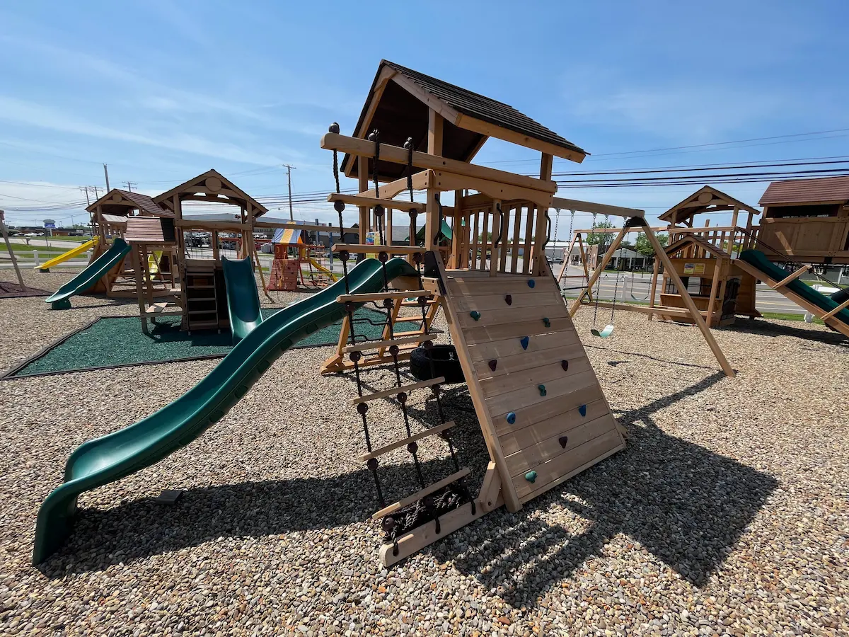 outdoor swing set grover city