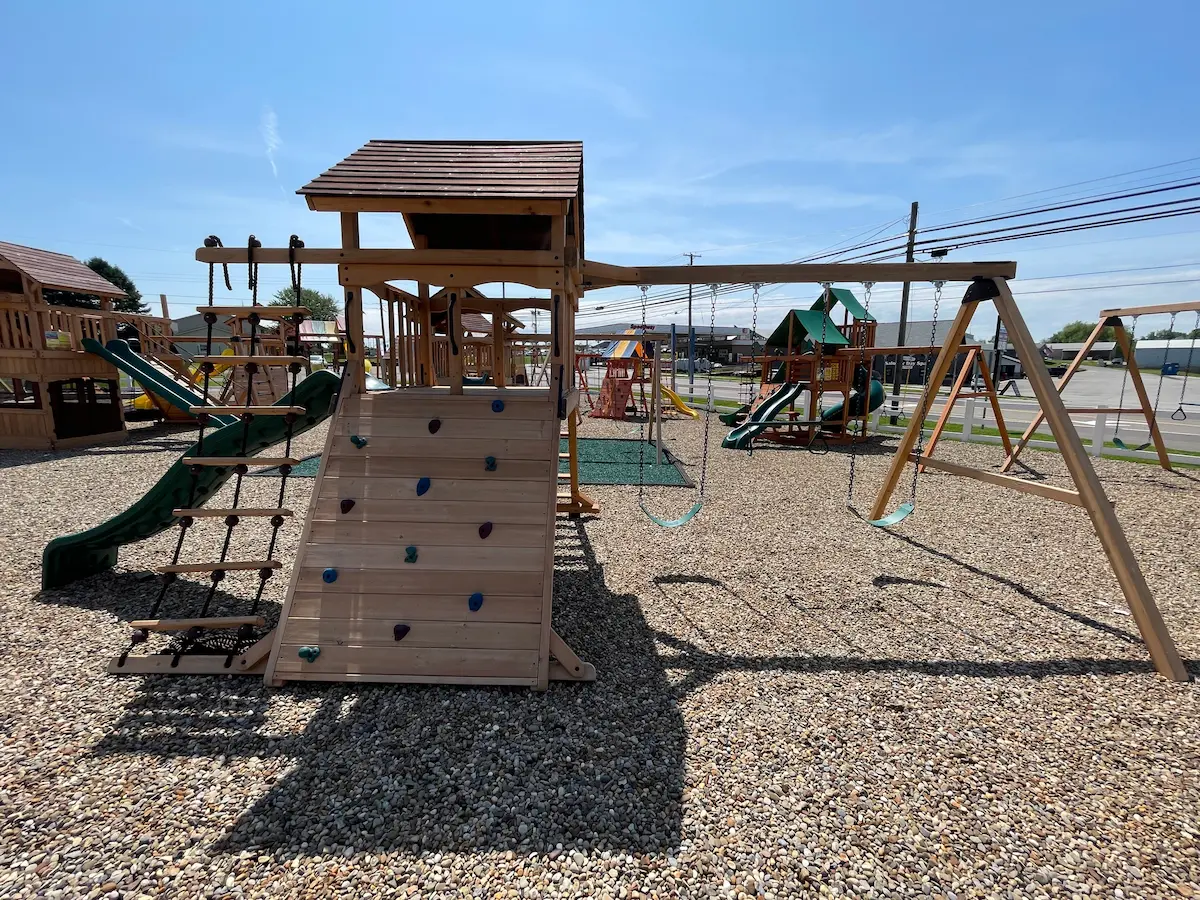 outdoor swing set worthington