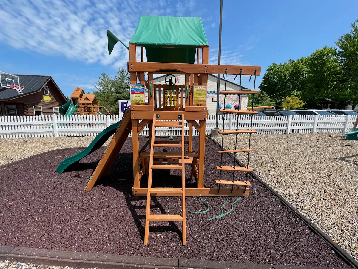 tundra canopy swing set
