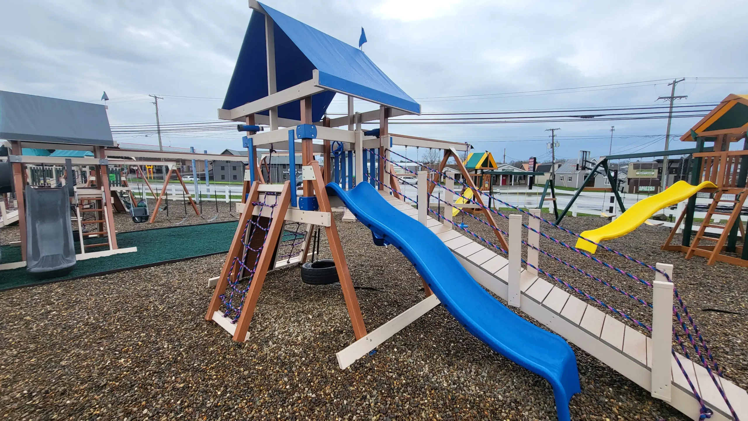 backyard playground set Champaign Illinois