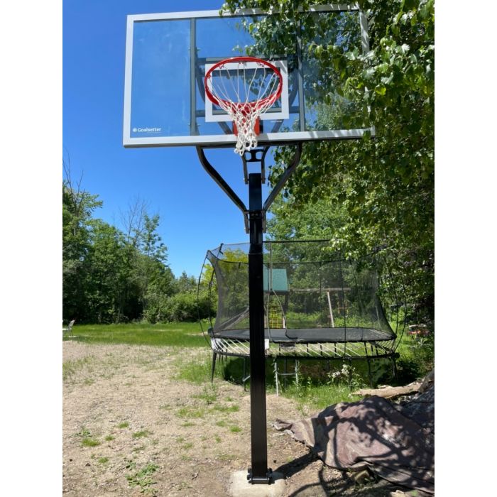 basketball hoop with light