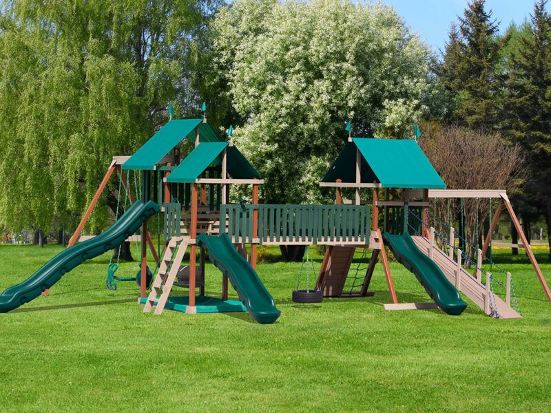 play ground swing set
