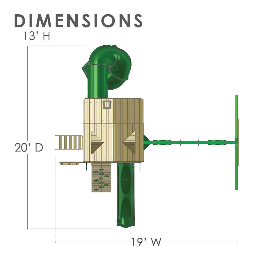 Apollo Climber 1 with Wood Roof - Image 2