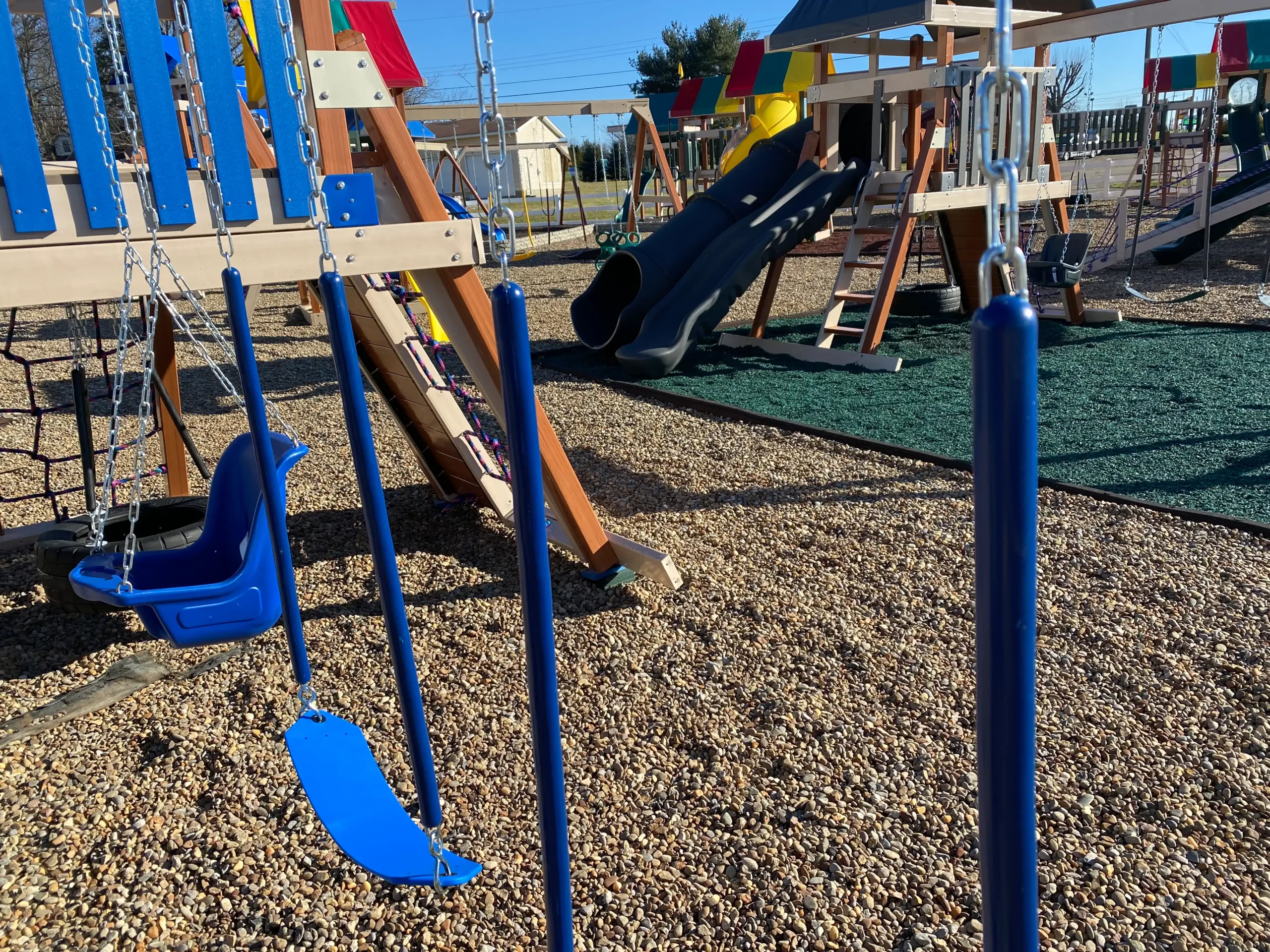Swing Set with Tire Swing Canton Ohio 1