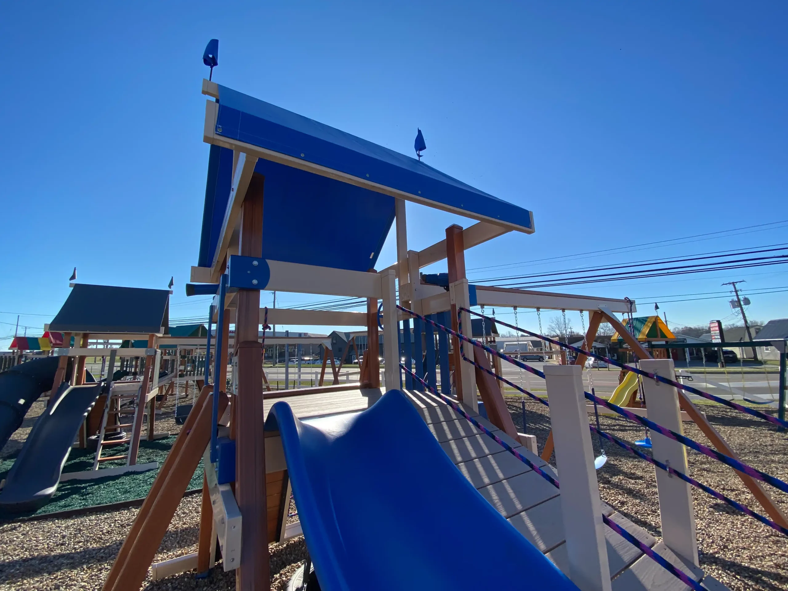 Swing Set with Tire Swing Dublin Ohio