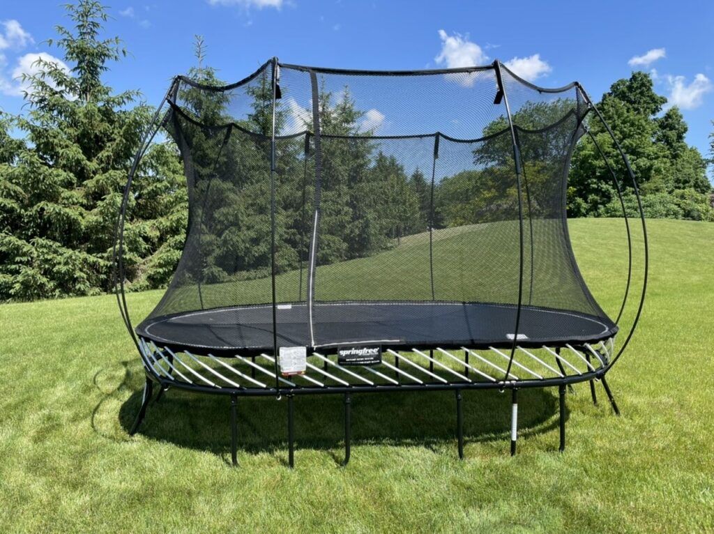 large oval trampoline near me for sale