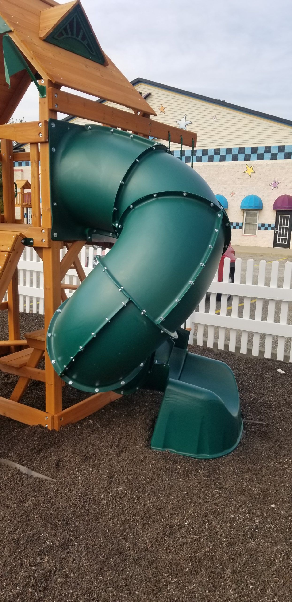 Tundra with Tube Slide and Green Vinyl Canopy - Image 7