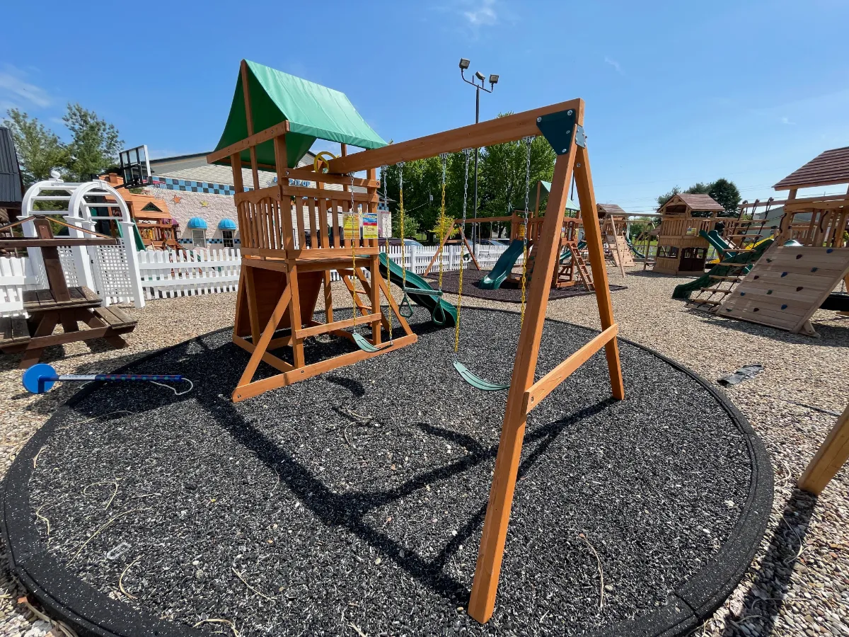 kids world play bestselling swing set