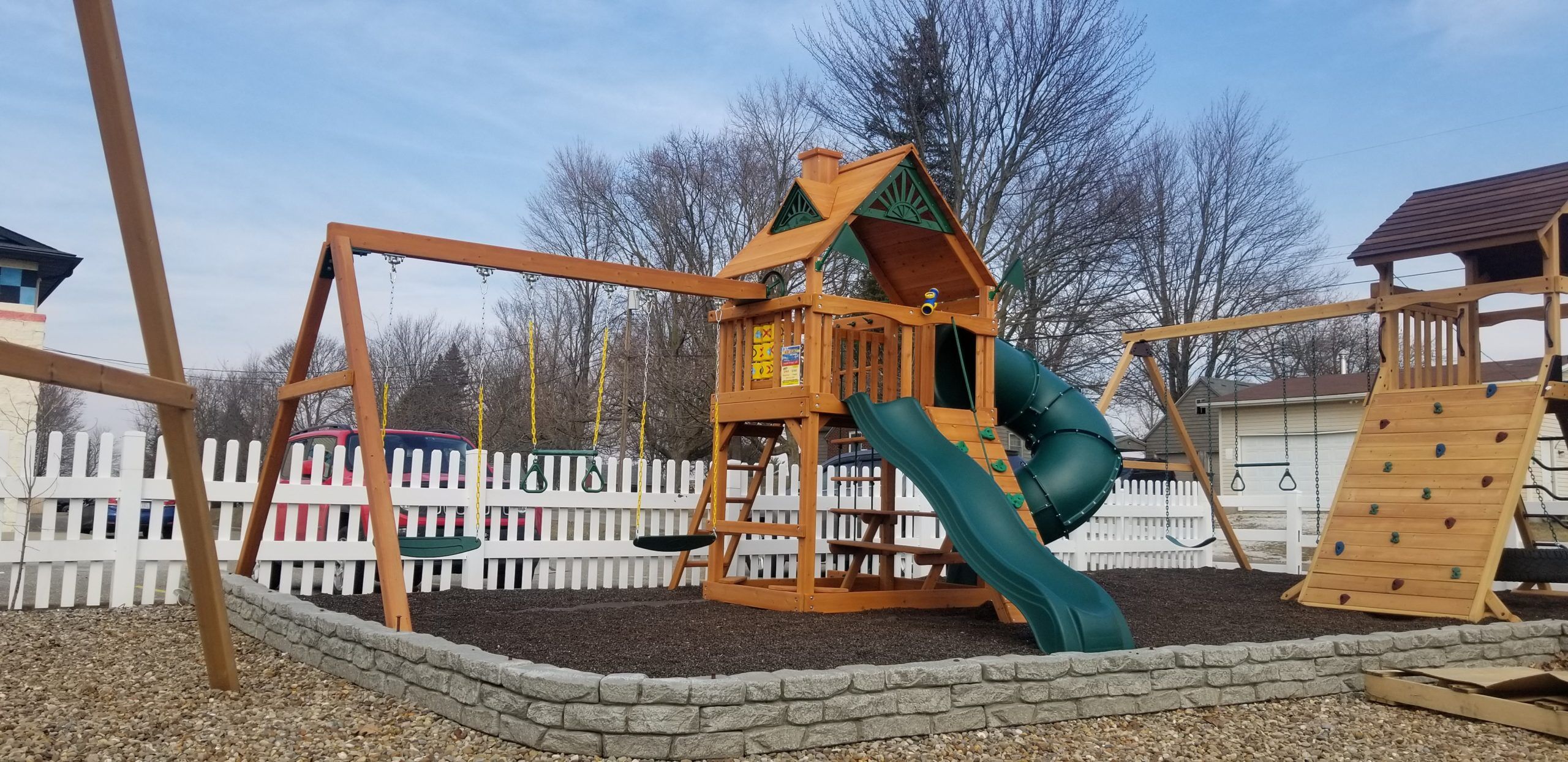 Tundra with Tube Slide and Green Vinyl Canopy - Image 6
