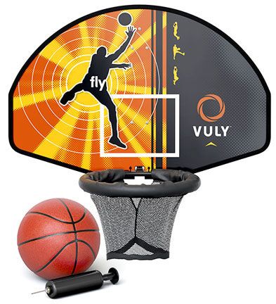 trampoline basketball hoop