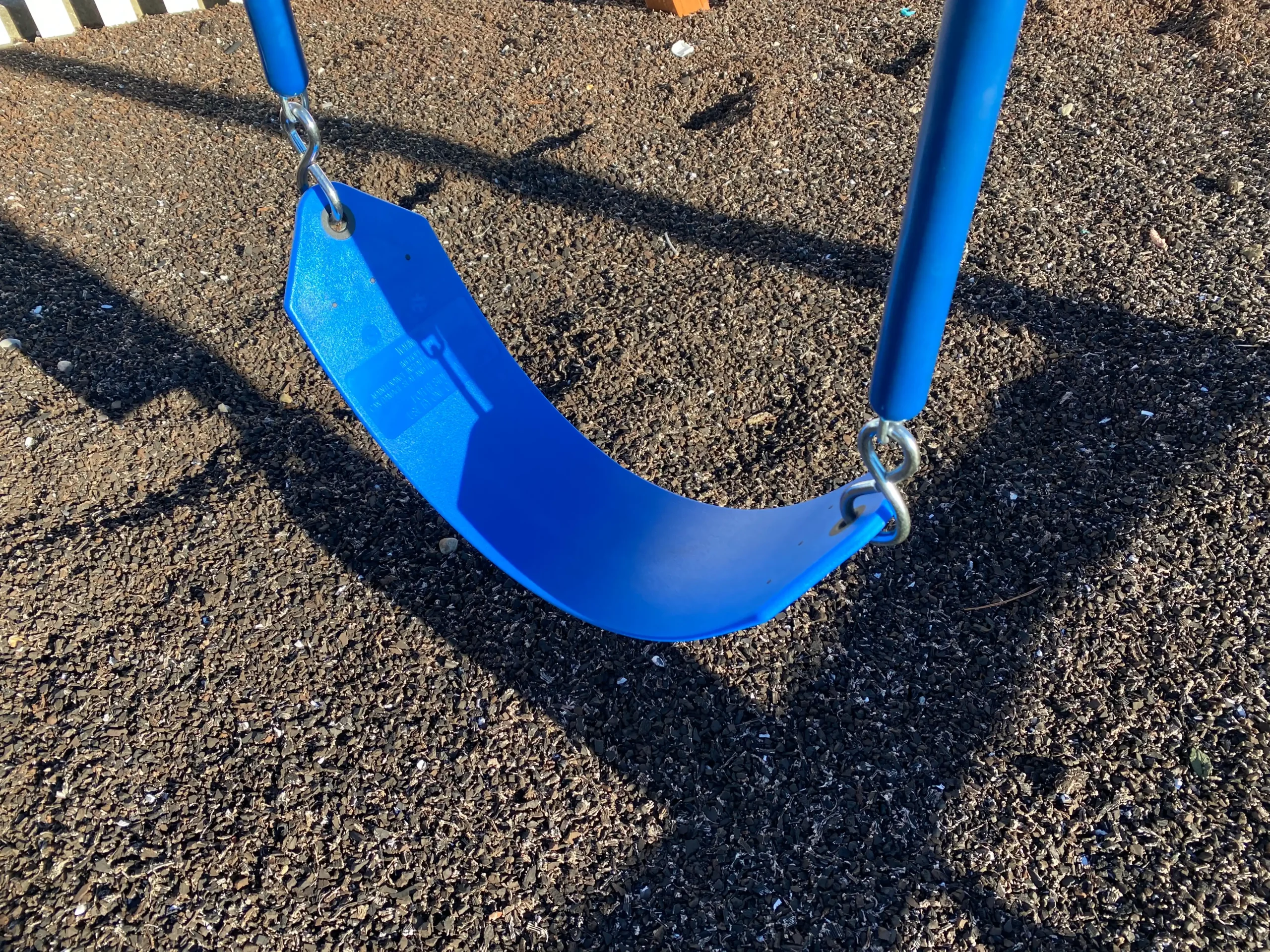 Basic wooden swing set kids world play systems