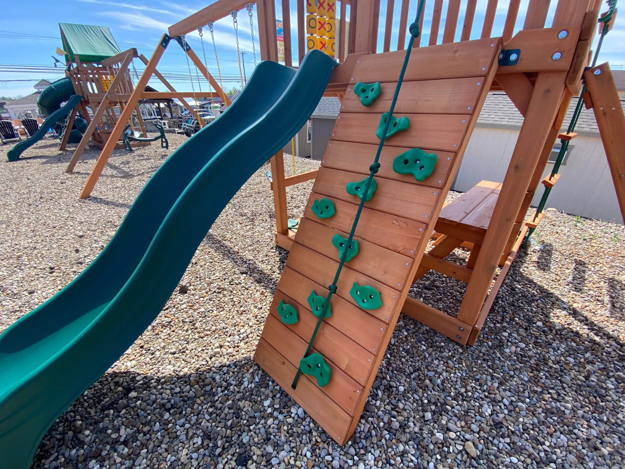 Swing sets with canopy kids world play systems