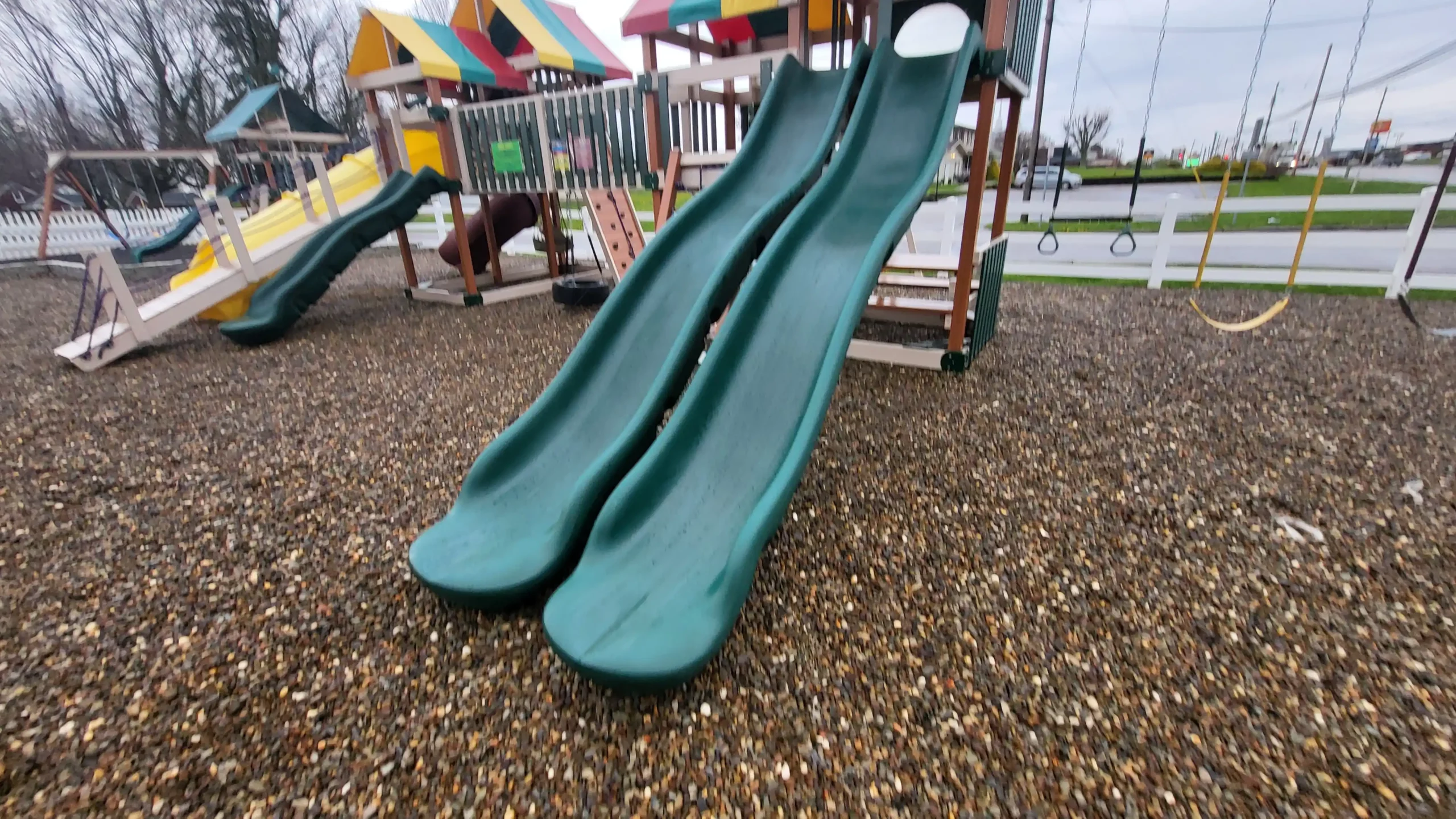 big wooden swing set Columbus Ohio