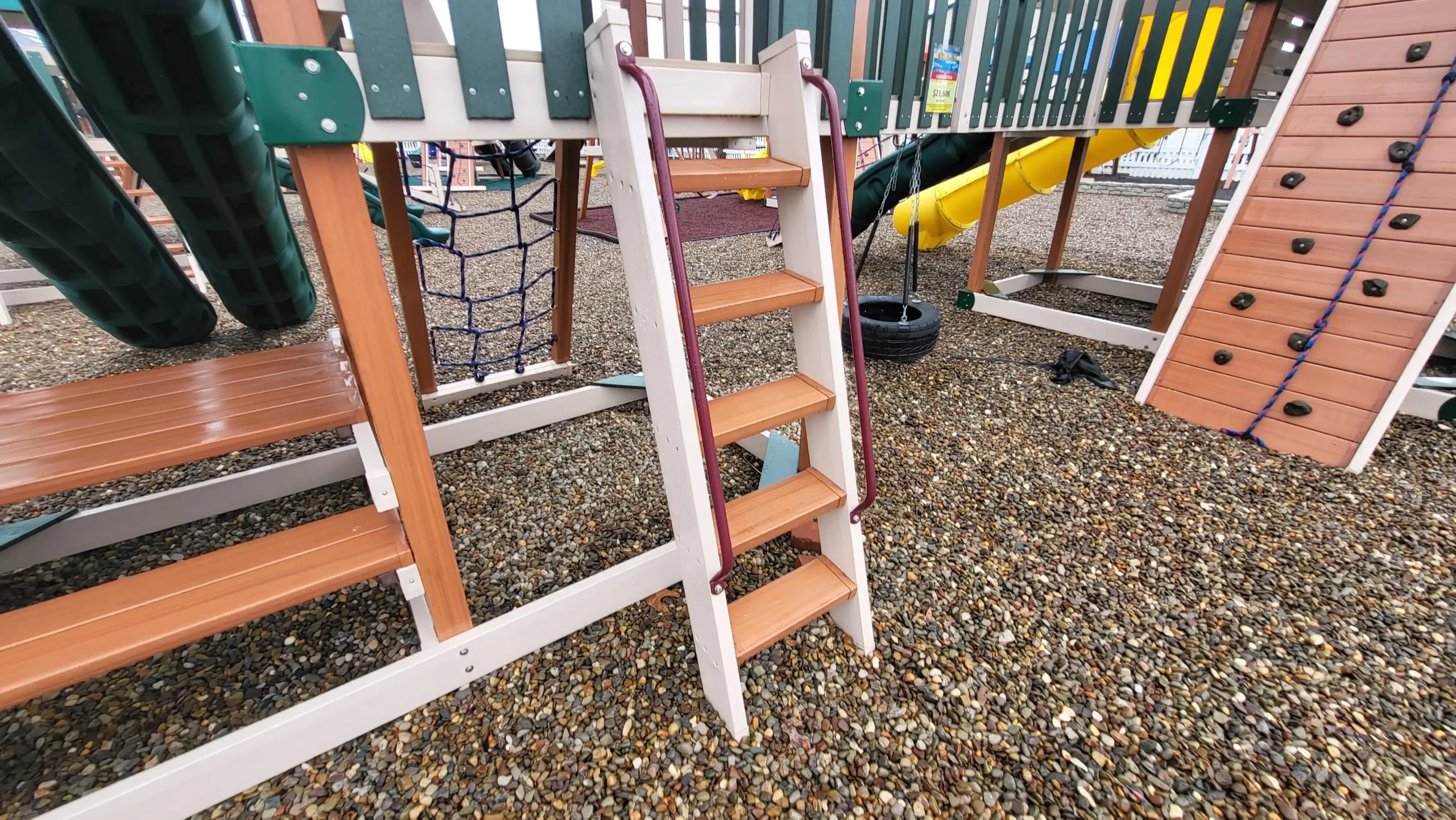 big wooden swing set Erie Pennsylvania