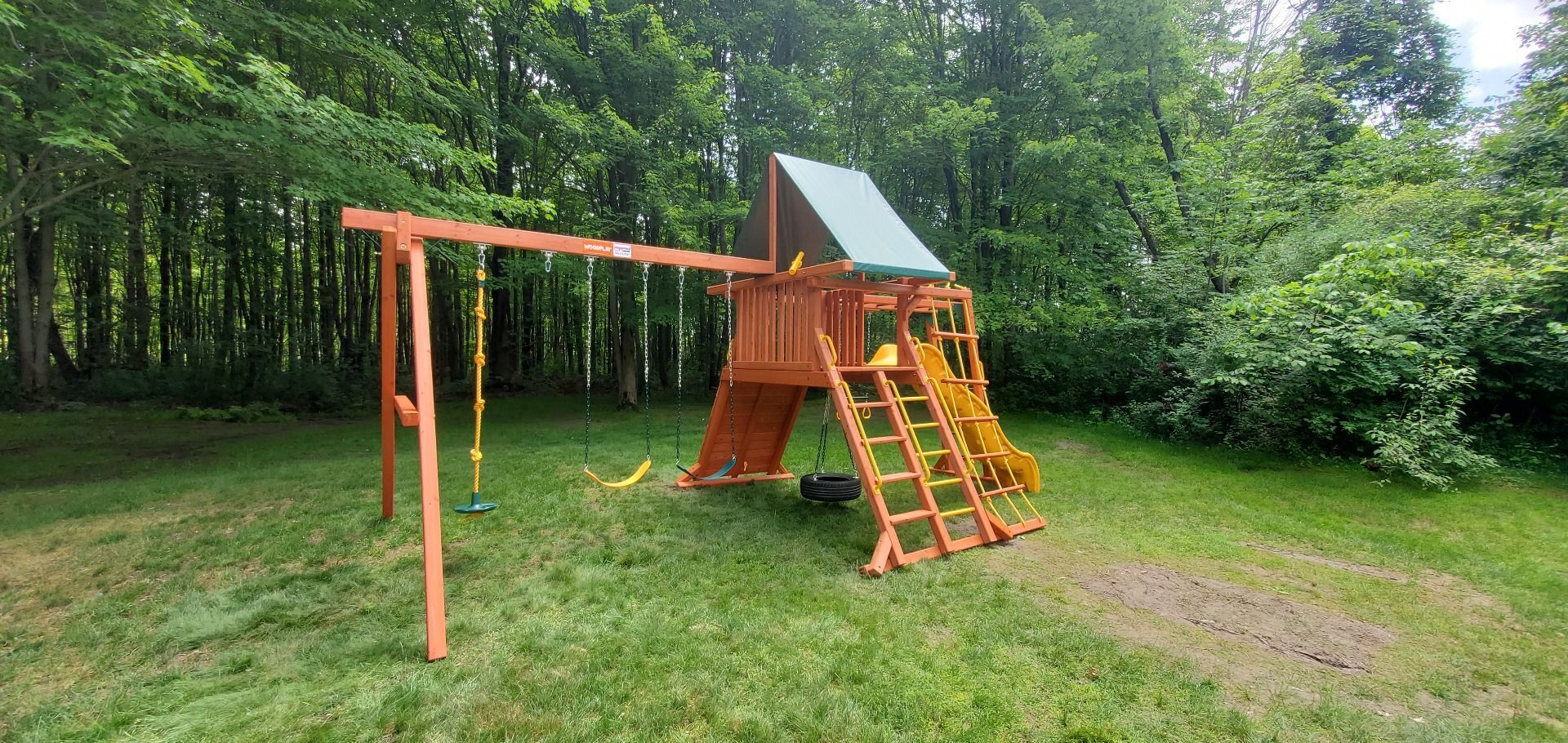playhouse swing set for sale