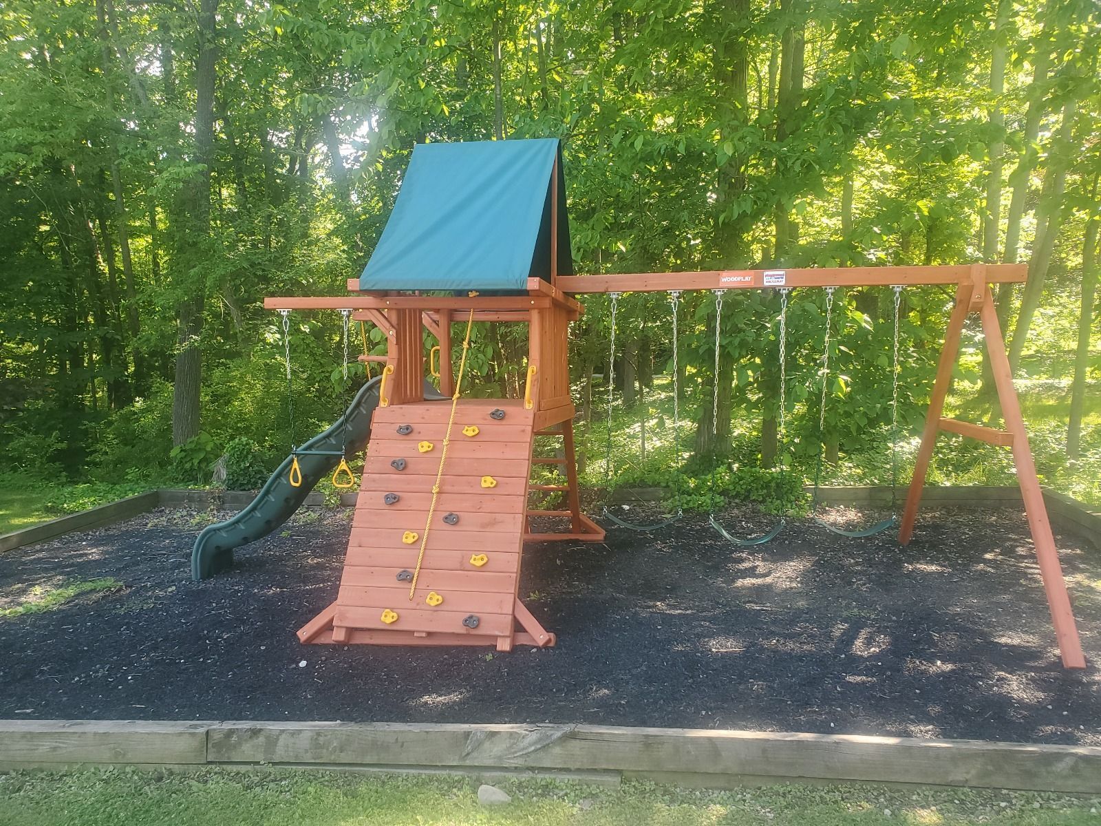 wood swing set for sale online