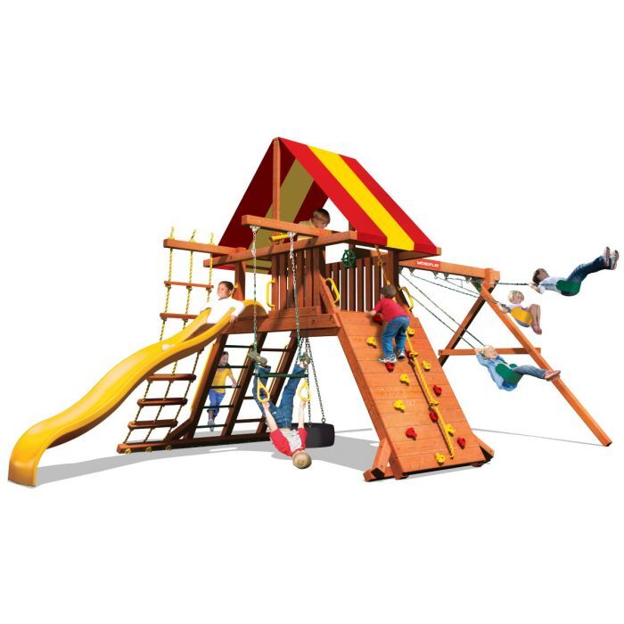 wood swing set for sale