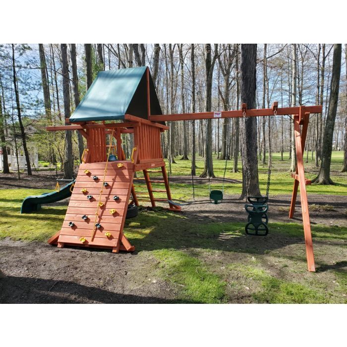 wood swing set near me
