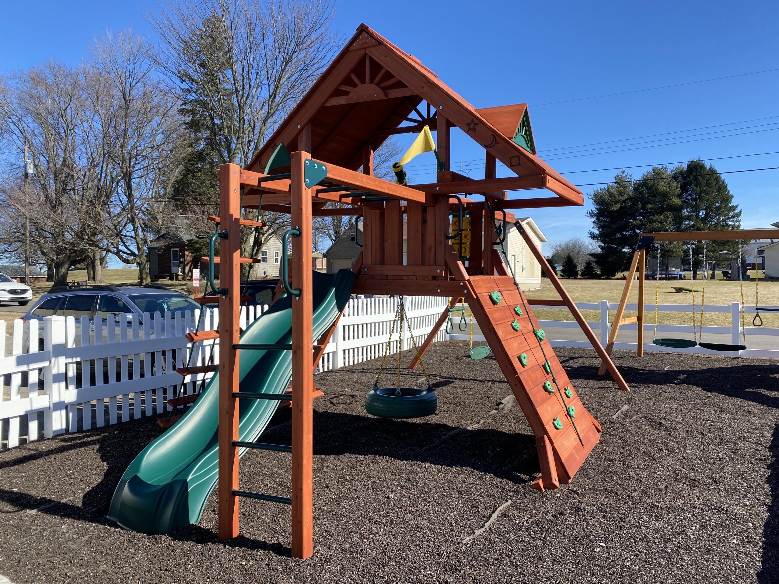 playground swing sets for backyard