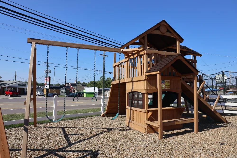 backyard adventure swing set in ohio