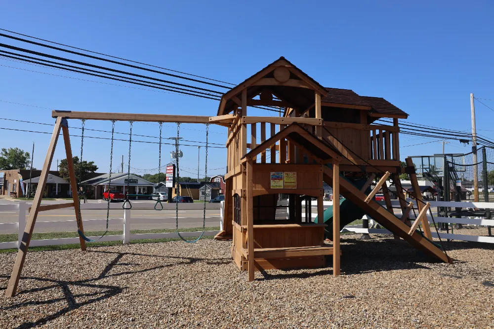 outdoor adventure playset
