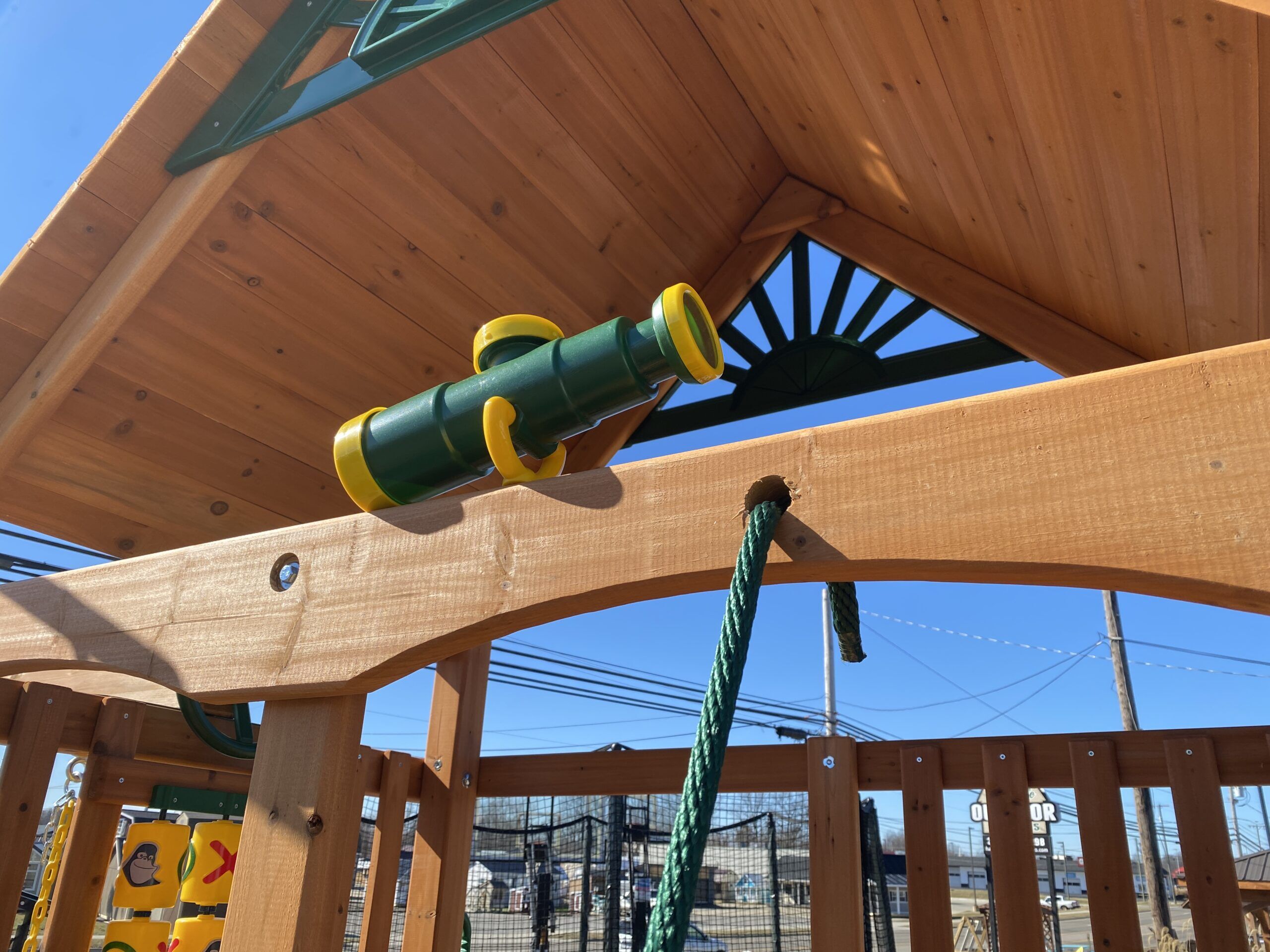 swing set with spiral slide on sale
