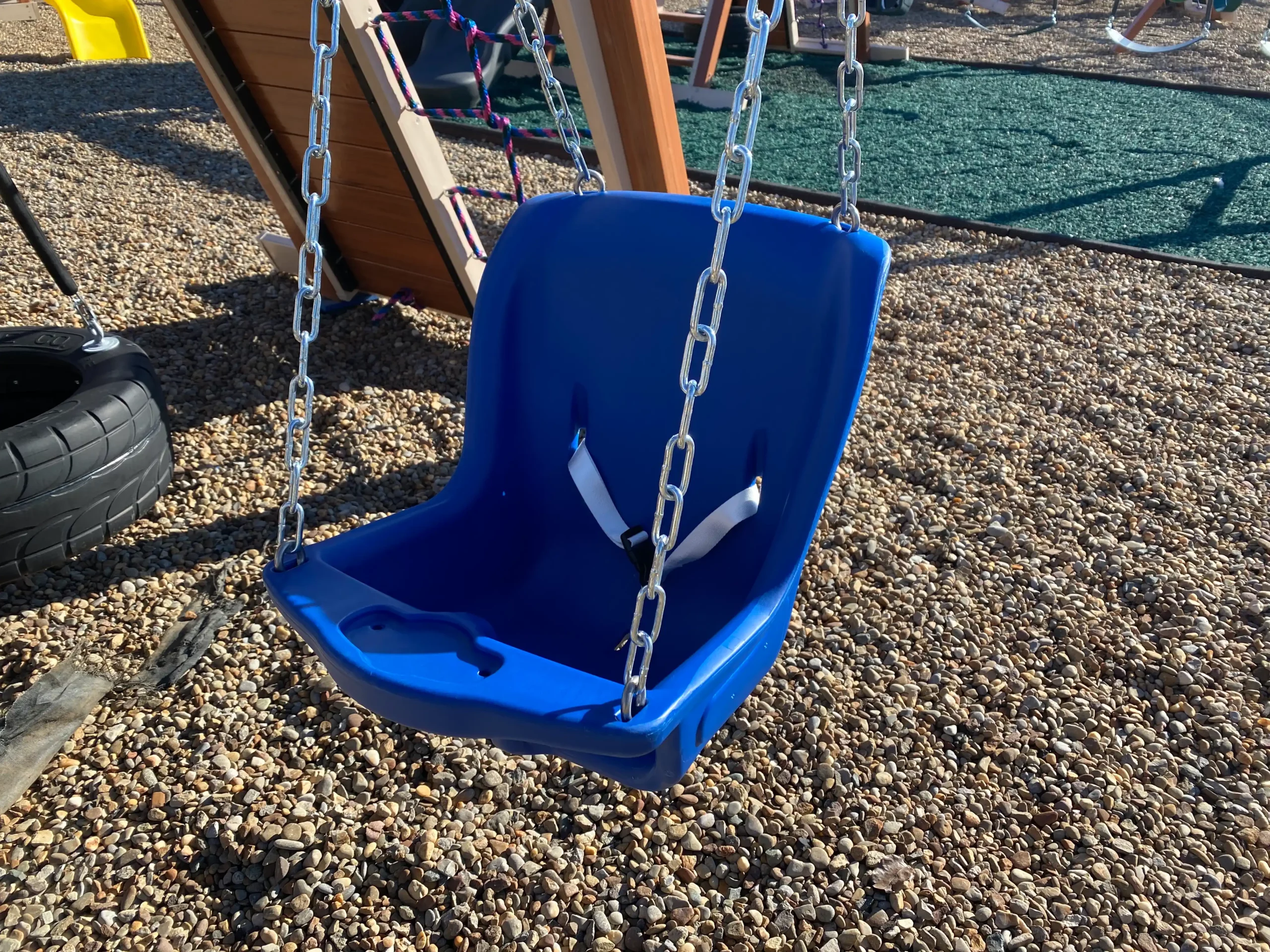 Swing Set with Tire Swing Akron Ohio 1