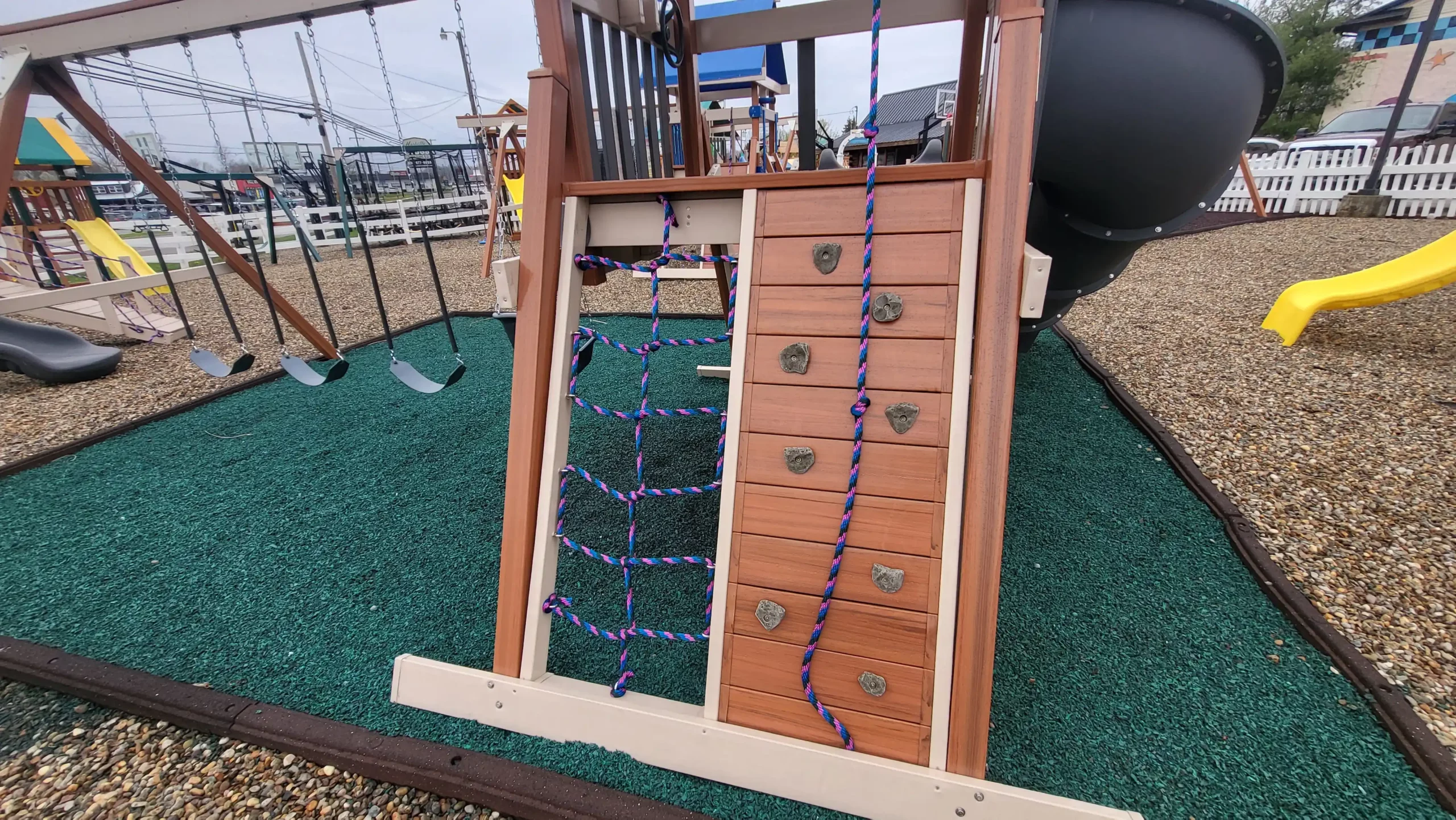 swing set with tire swing Champaign Illinois