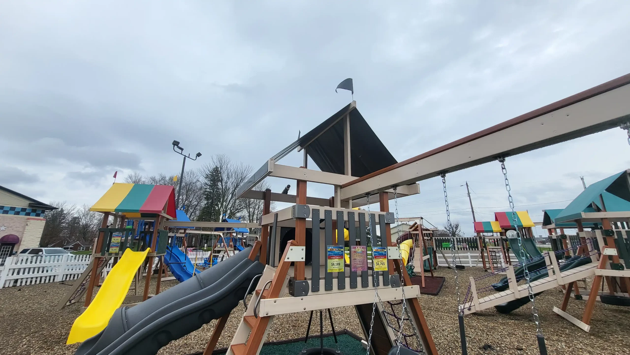 swing set with tire swing Cleveland Ohio