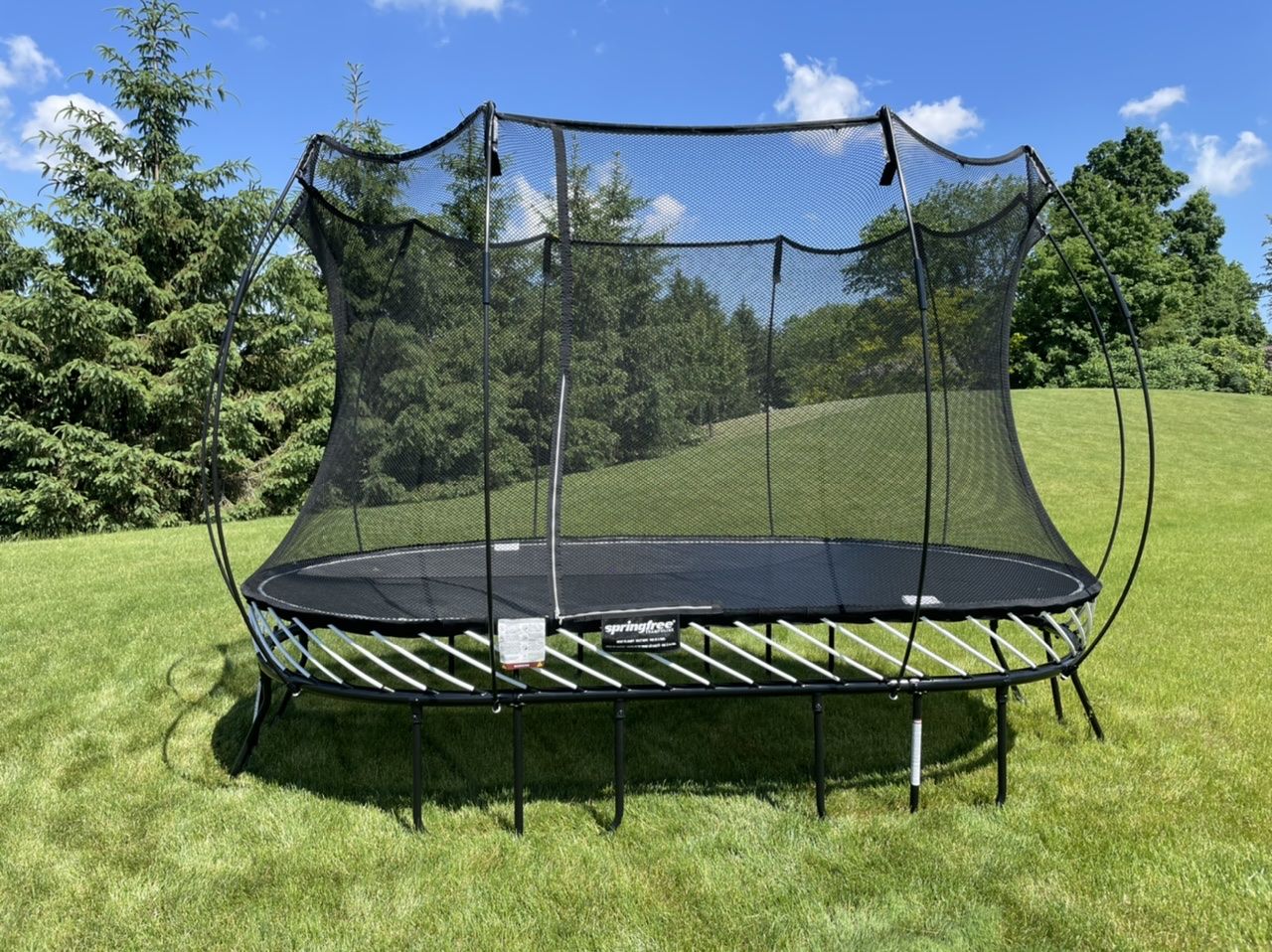 large oval trampoline near me for sale