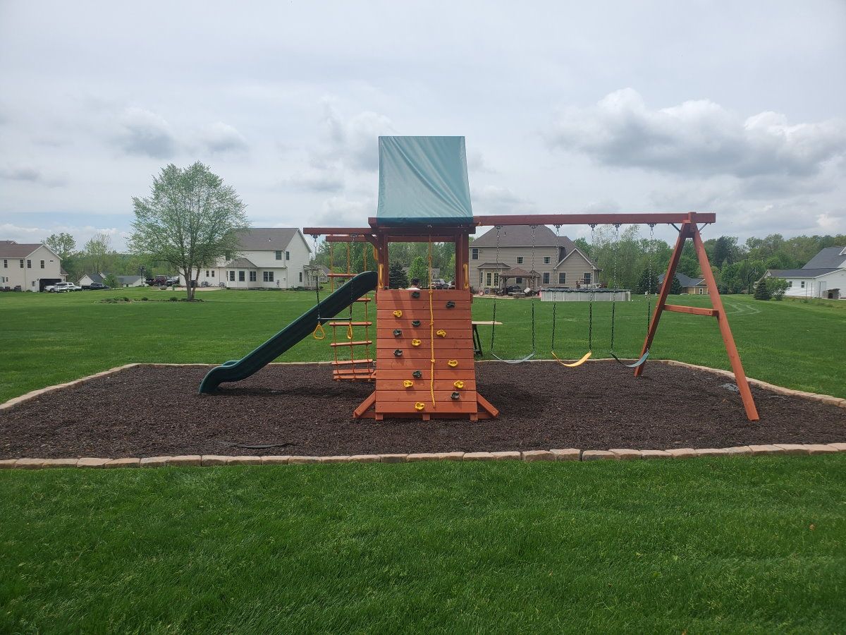 playground swing set plans Marion ohio