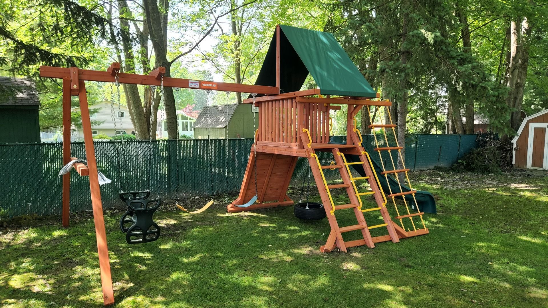 playground swing set plans Toledo ohio