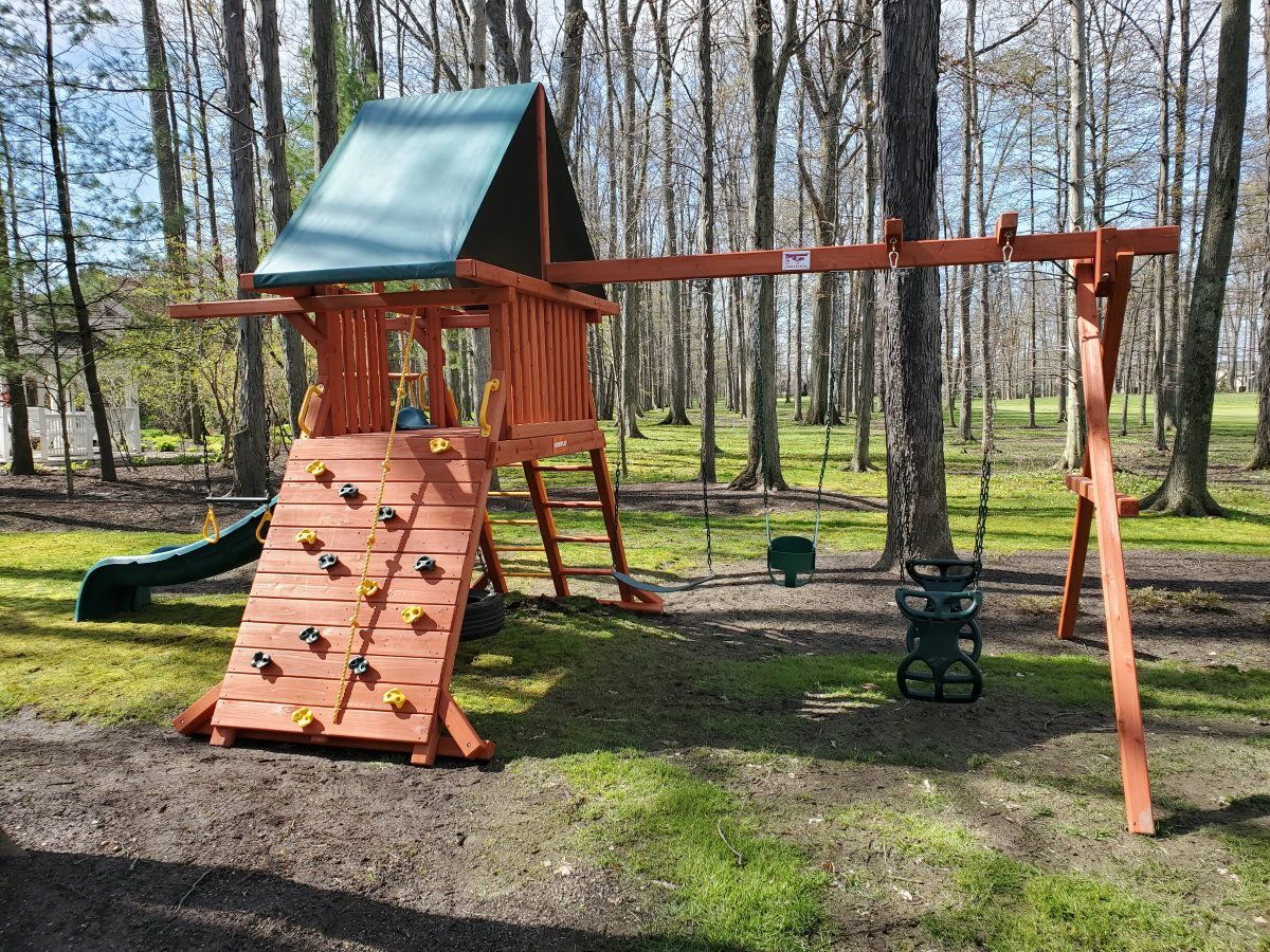 playground swing set plans for sale
