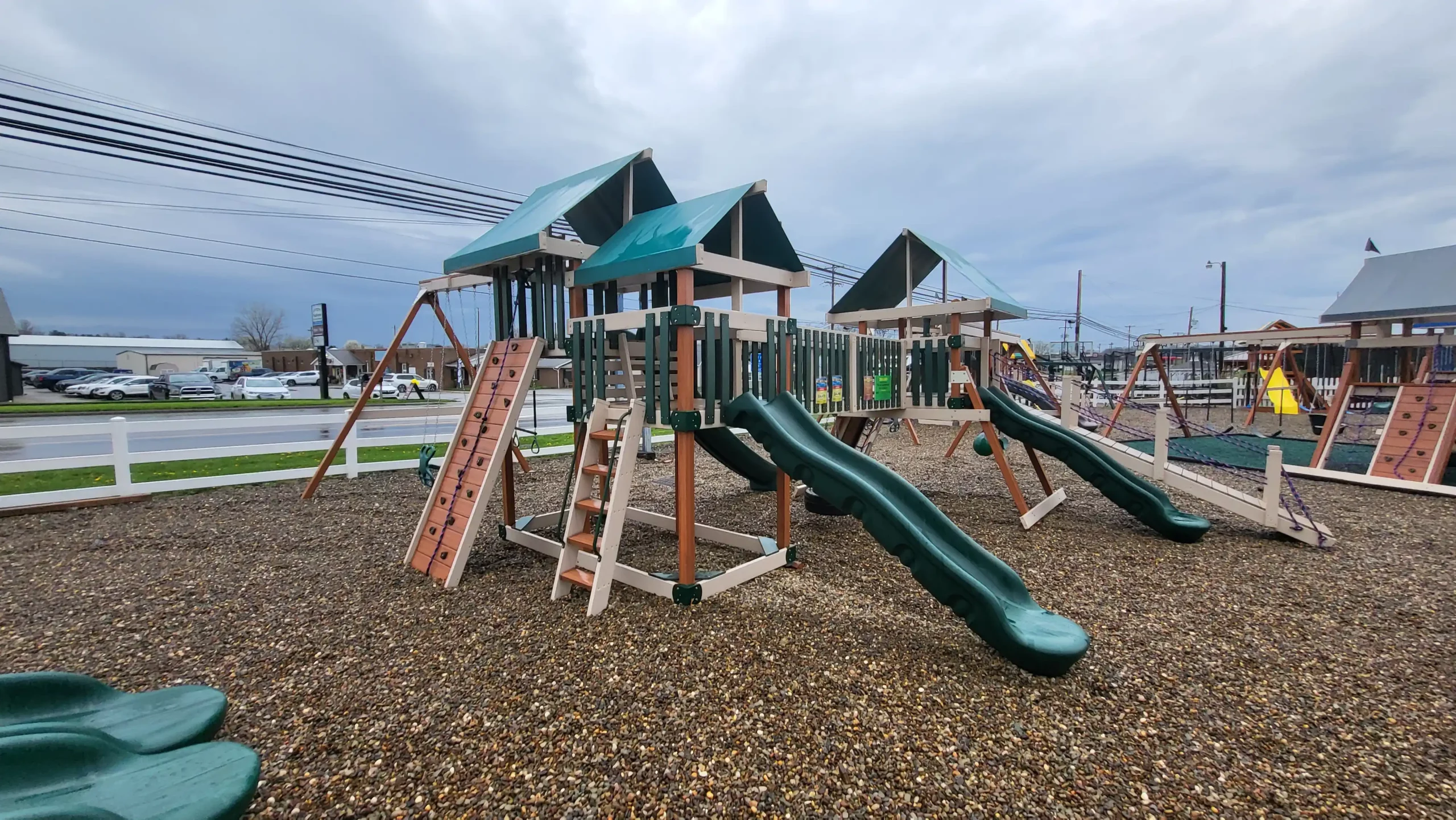 playground swing set Akron Ohio