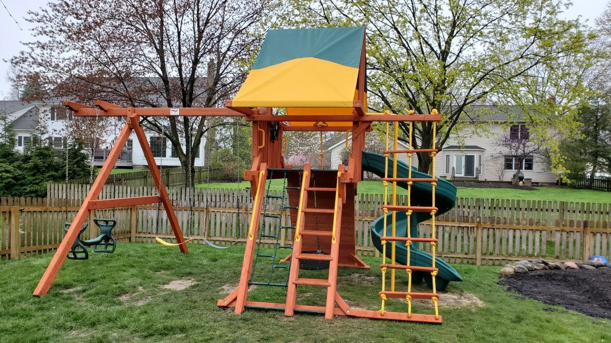 spiral slide playground near me Cleveland ohio