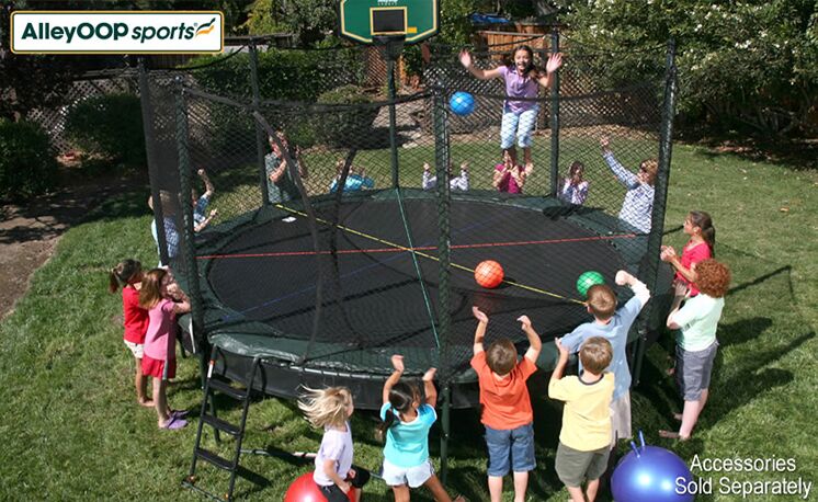 14ft AlleyOop DoubleBounce Includes Ladder - Image 2