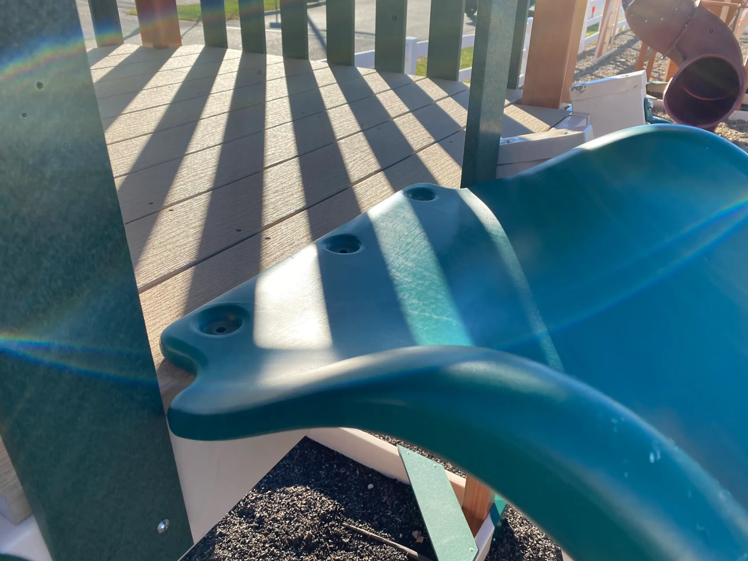 Small Swing Set with Slide Dublin Ohio