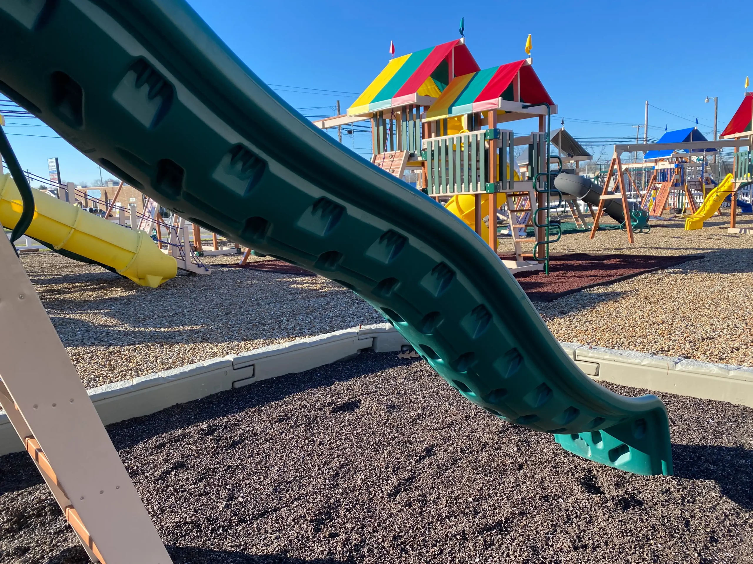 Small Swing Set with Slide Findlay Ohio