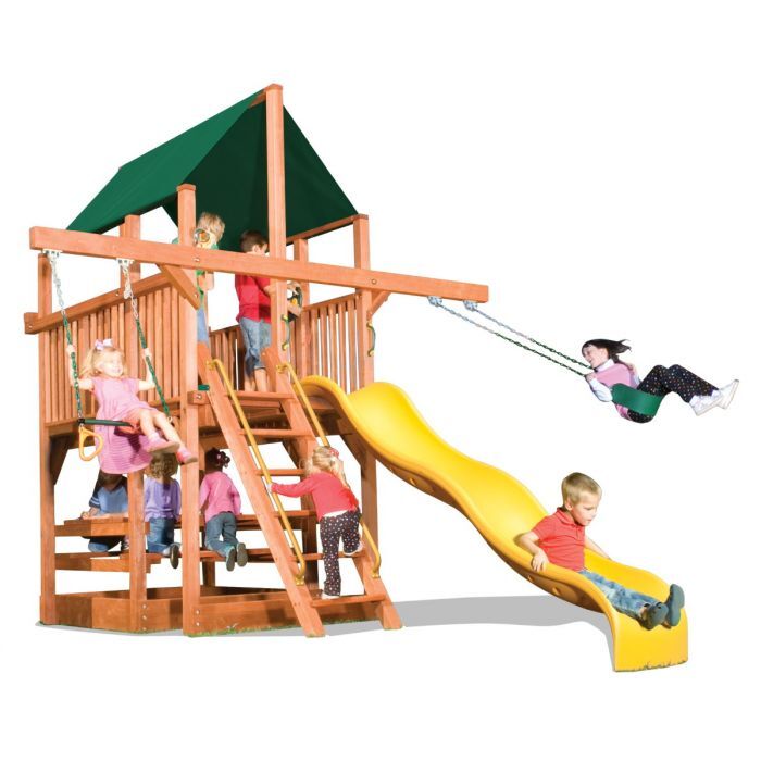 playhouse swing set combo