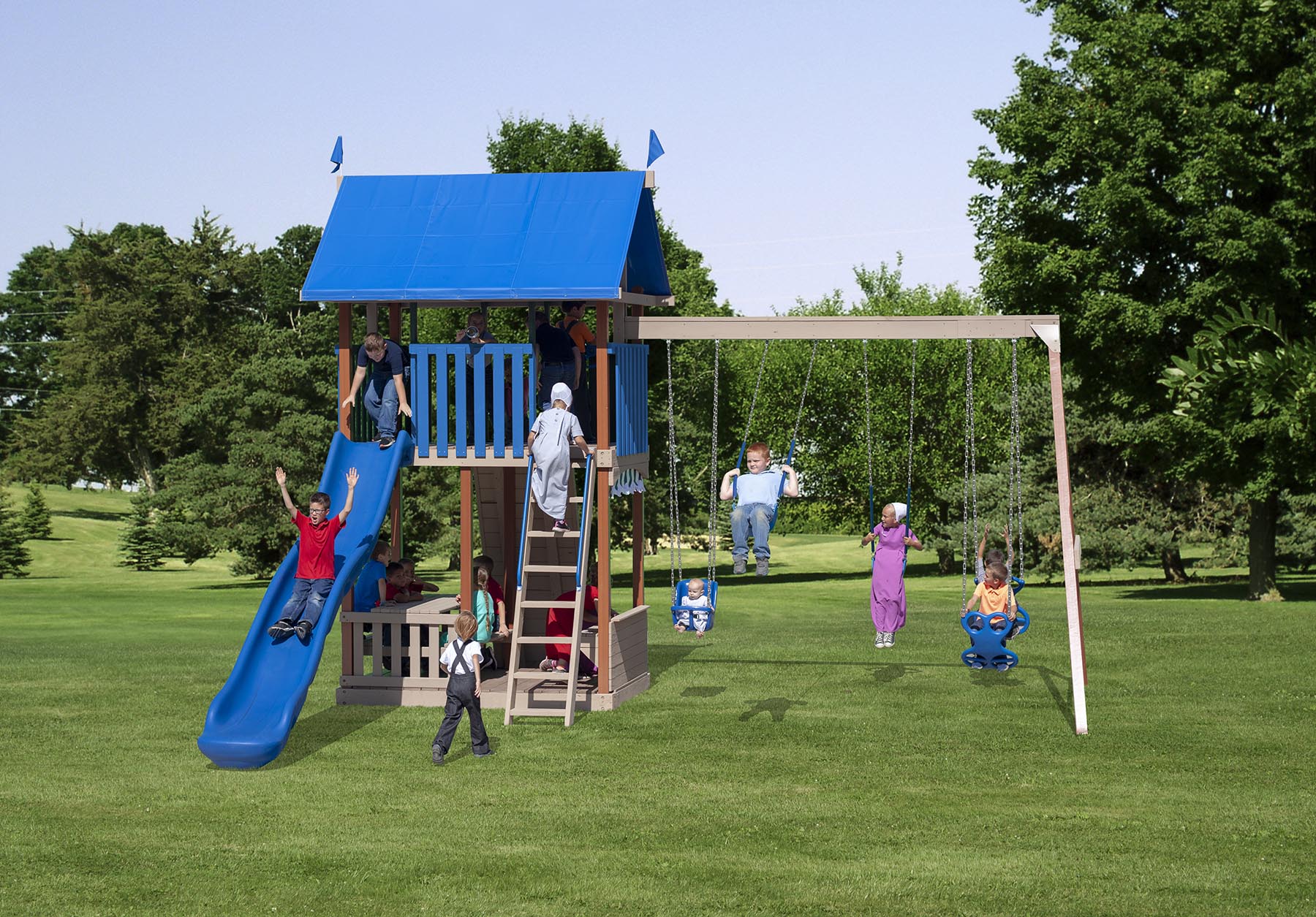 playground with swings near me for sale Kids World Play Systems