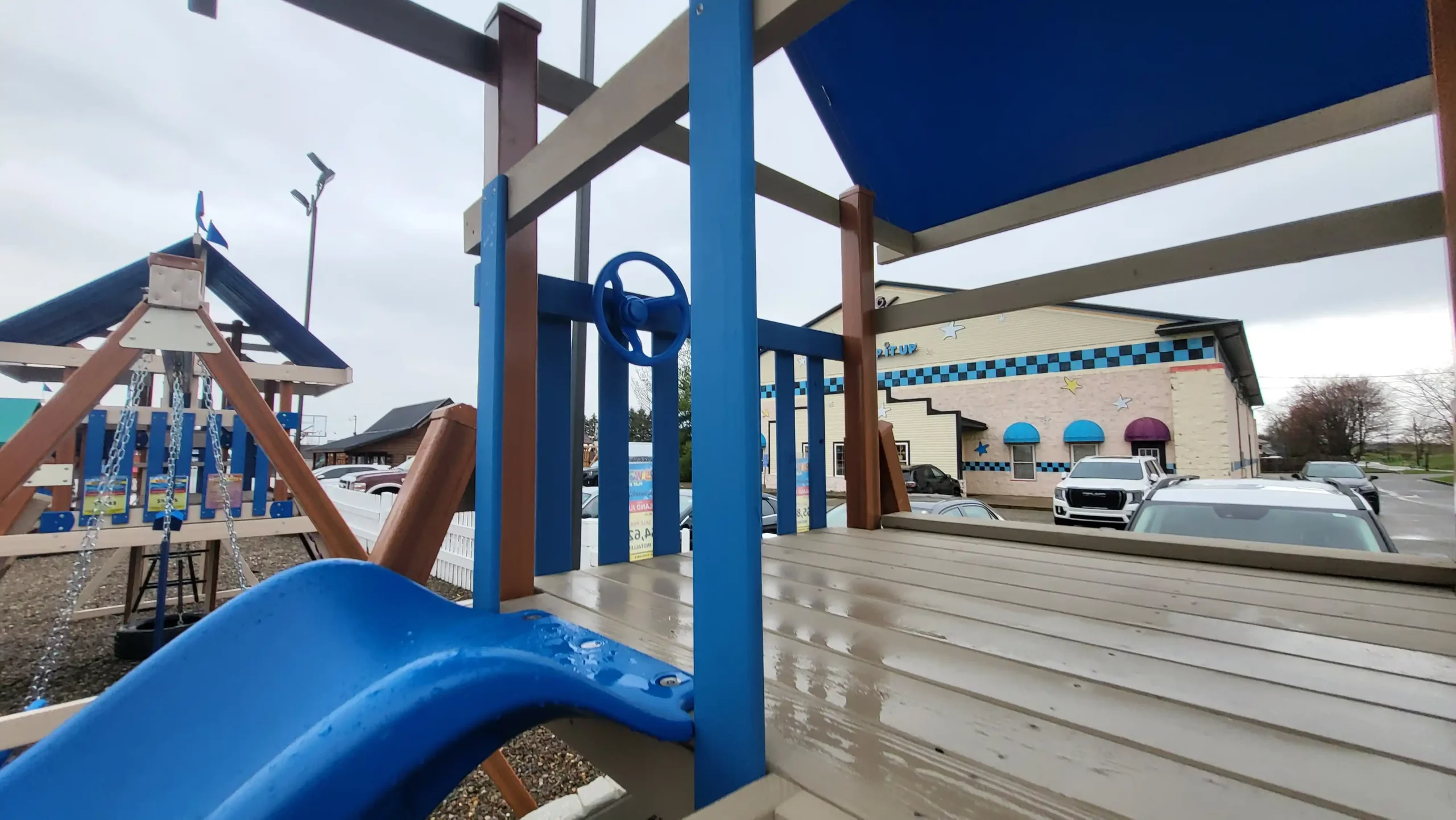 poly swing set Chicago Illinois