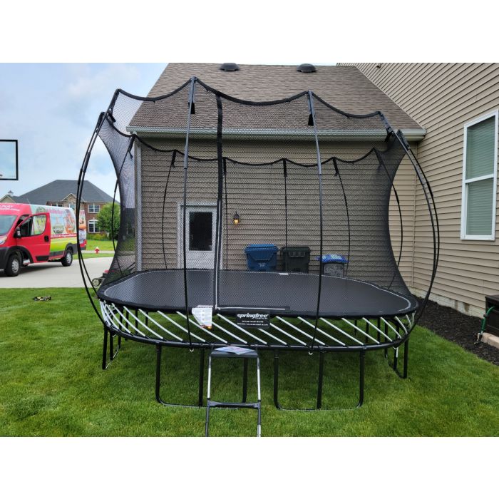 large square trampoline akron ohio